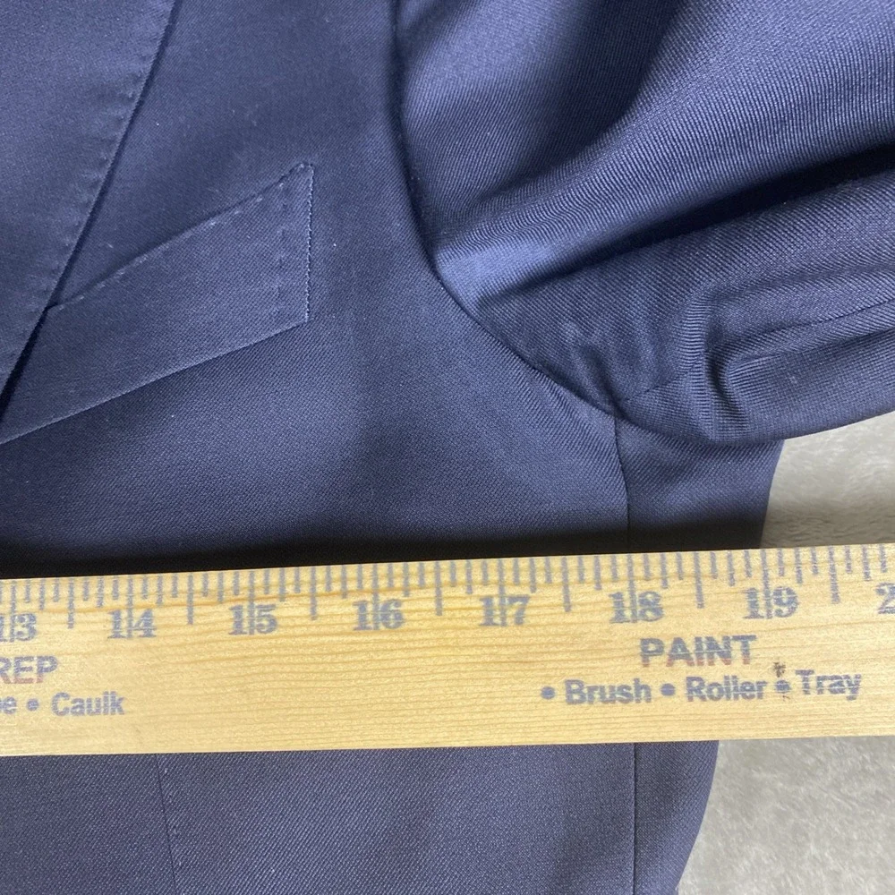 Suitsupply Navy Lazio Blazer 42R Super 110s Wool by Vitale Barberis Canonico